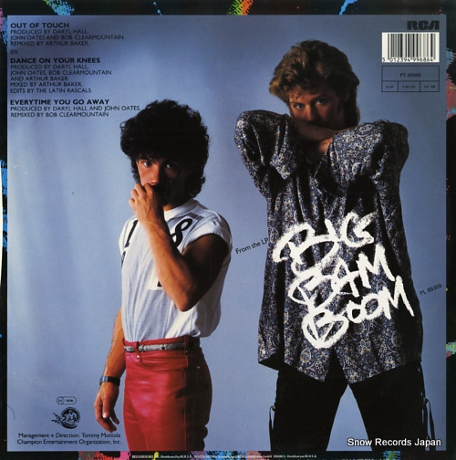HALL, DARYL, AND JOHN OATES out of touch (video mix) PT49968