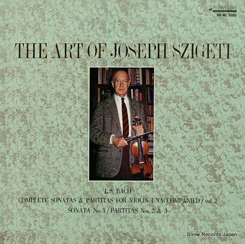 SZIGETI, JOSEPH the art of joseph szigeti SR(M)5091