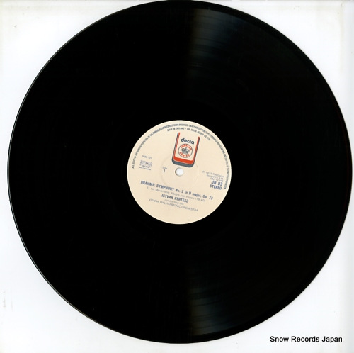 KERTESZ, ISTVAN brahms; symphony no.2 JB83