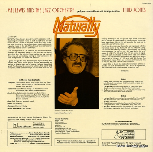 LEWIS, MEL naturally DG-10044
