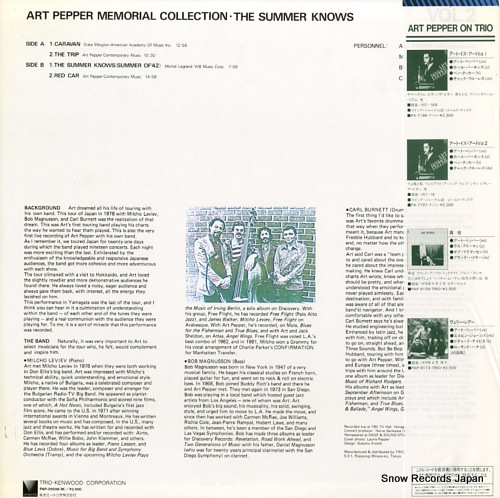 PEPPER, ART the summer knows PAP-25038(M)