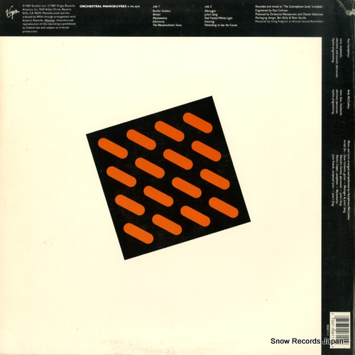 ORCHESTRAL MANOEUVRES IN THE DARK orchestral manoeuvres in the dark 790611-1