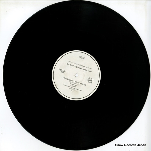 C.C. CATCH AND SHIGERU UMEBAYASHI i can't lose my heart tonight / birthday LWG-1281
