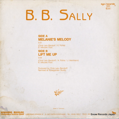 B. B. SALLY melanie's melody ZYX5894