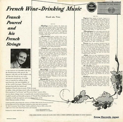 POURCEL, FRANCK french wine-drinking music ST-10229