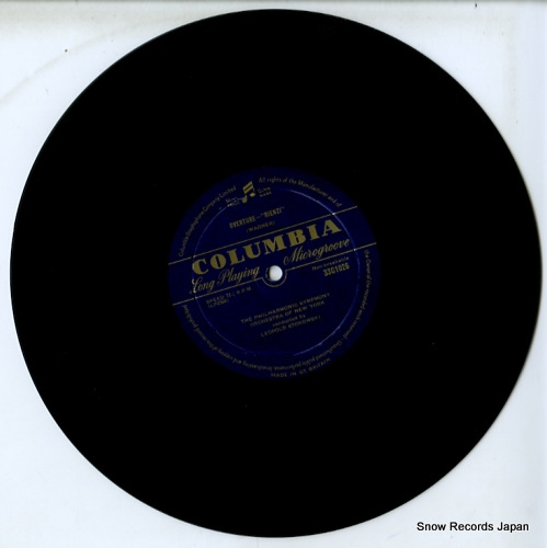 STOKOWSKI, LEOPOLD wagner; rienzi overture 33C1026