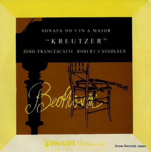 FRANCESCATTI, ZINO beethoven; sonata no.9 