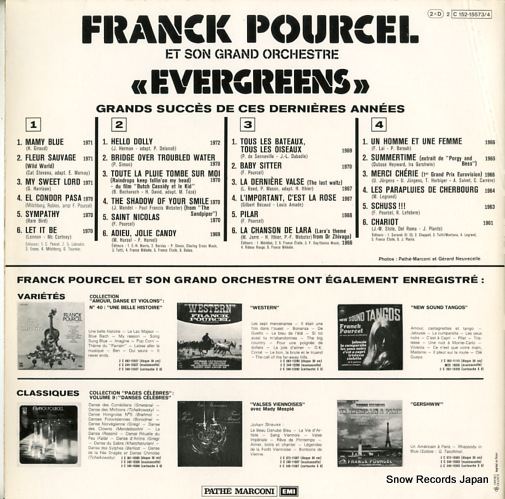 POURCEL, FRANCK evergreens C152-15573