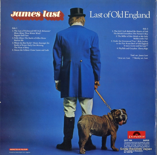 LAST, JAMES last of old england 2371164