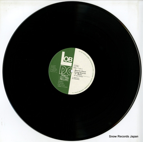 ARS NOVA QUARTET ravel; string quartet LDC-1016