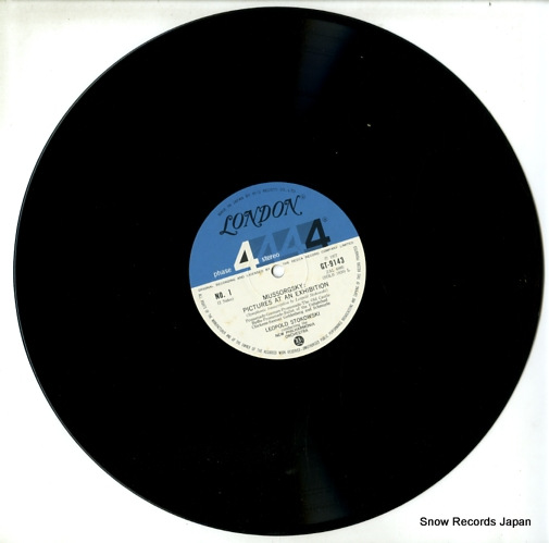 STOKOWSKI, LEOPOLD mussorgsky; pictures at an exhibition GT9143