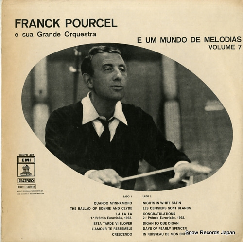 POURCEL, FRANCK e um mundo de melodias vol.7 SMOFB402