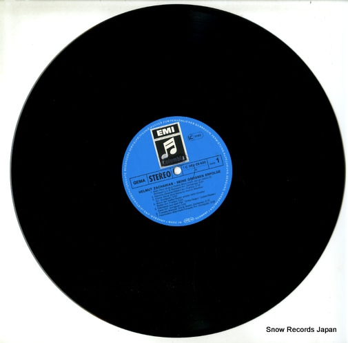 ZACHARIAS, HELMUT seine grossen erfolge 1C062-29430