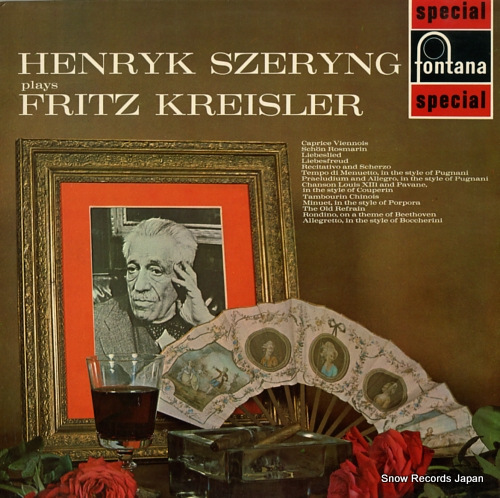SZERYNG, HENRYK henryk szeryng plays fritz kreisler SFL14117