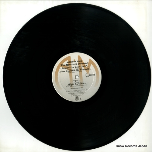 BROTHERS JOHNSON, THE right on time SP-4644