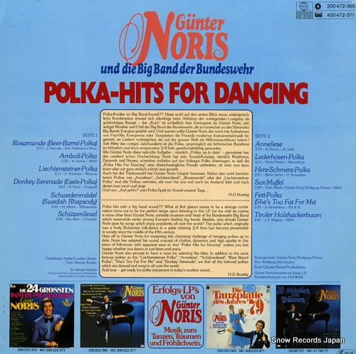 NORIS, GUNTER polka-hits for dancing 200472-365