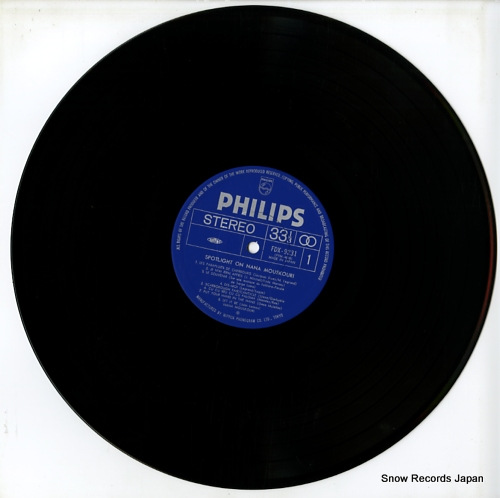 MOUSKOURI, NANA spotlight on nana mouskouri FDX-9231