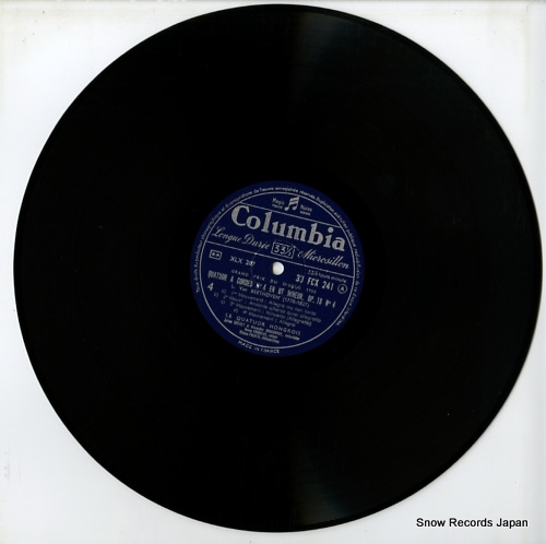 LE QUATUOR HONGROIS beethoven; quatuor no.3, no.4 33FCX241