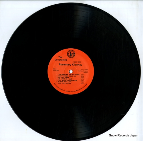 CLOONEY, ROSEMARY the uncollected rosemary clooney 1951-1952 HSR-234