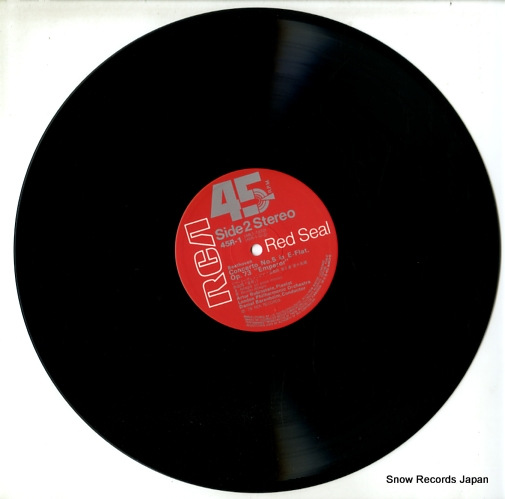 RUBINSTEIN, ARTUR beethoven; piano concerto no.5 