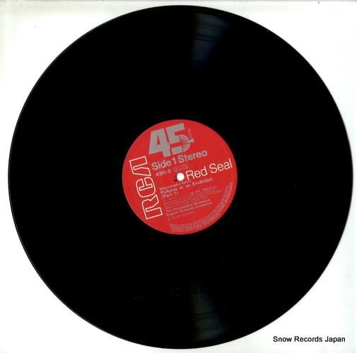 ORMANDY, EUGENE ravel; pictures at an exhibition 45R-6
