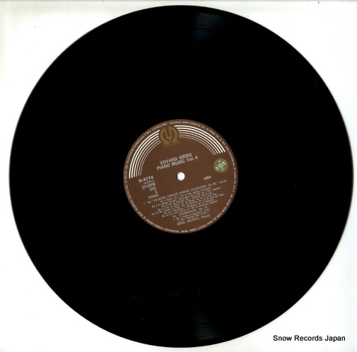 MOURAO, ISABEL grieg; piano music vol.4 H-4774
