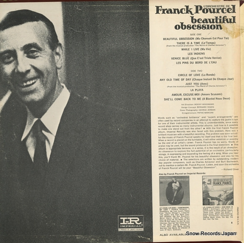 POURCEL, FRANCK beautiful obsesion LP-9322