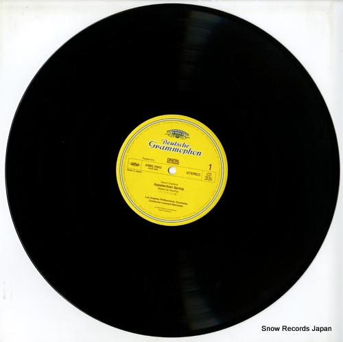 BERNSTEIN, LEONARD copland; appalachian spring 28MG0663