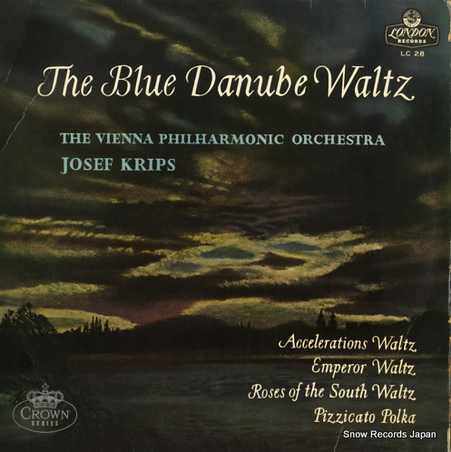 KRIPS, JOSEF the blue danube waltz LC28