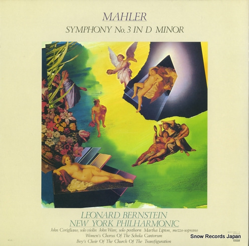BERNSTEIN, LEONARD mahler; symphony no.3 in d minor 30AC1092