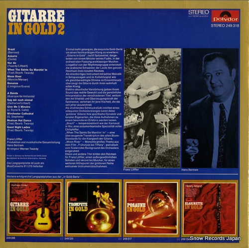LOFFLER, FRANZ gitarre in gold 2 249318