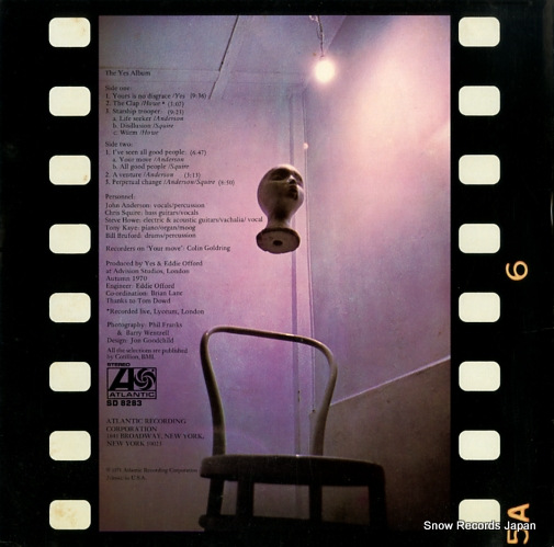 YES the yes album SD8283