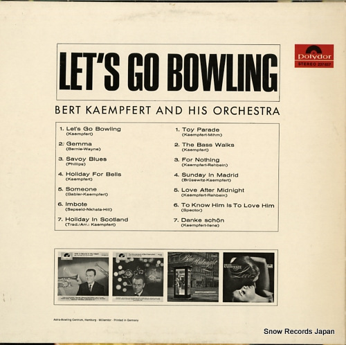 KAEMPFERT, BERT let's go bowling 237657