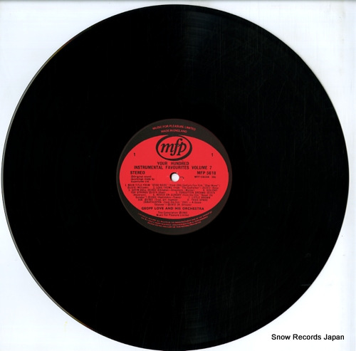 LOVE, GEOFF your hundred instrumental favourites volume 7 MFP5618