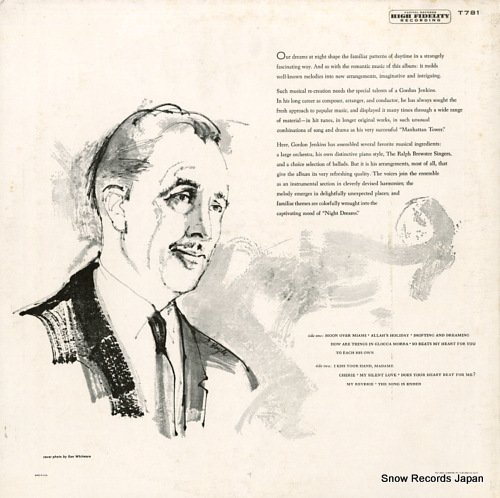 JENKINS, GORDON night dreams T-781