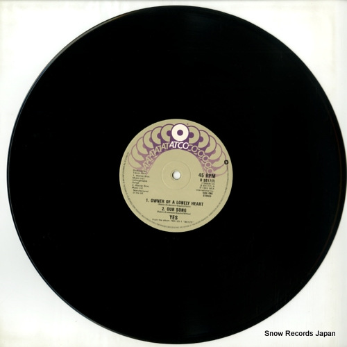 YES owner of a lonely heart B9817T
