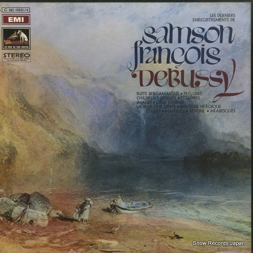 FRANCOIS, SAMSON debussy; l'oeuvre pour piano 2C191-11651