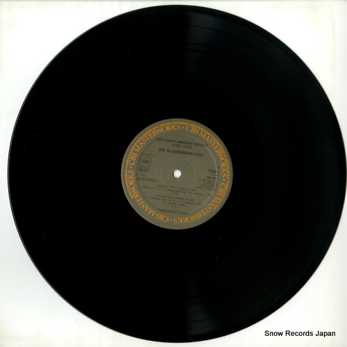 GOULD, GLENN mozart; die klaviersonaten CBS79501