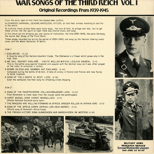 V/A war song of the third reich M-621