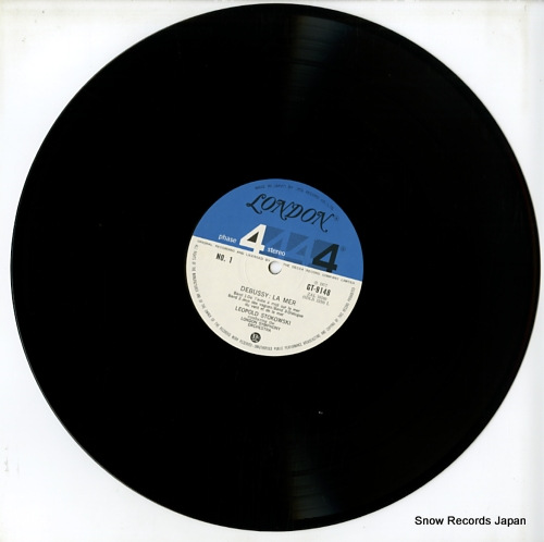 STOKOWSKI, LEOPOLD debussy; la mer GT-9148