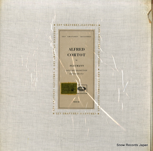 CORTOT, ALFRED schumann; davidsbundlertanze / kreisleriana COLH86