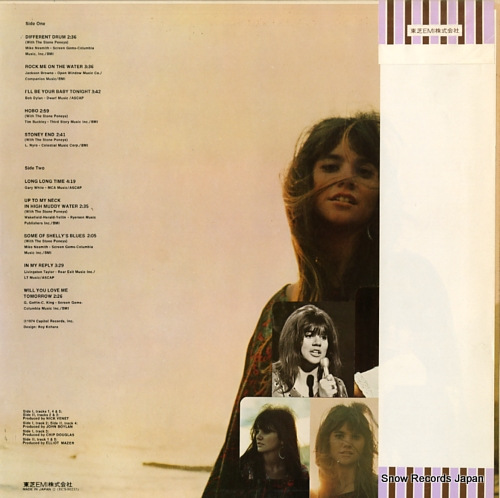 RONSTADT, LINDA different drum ECS-80237