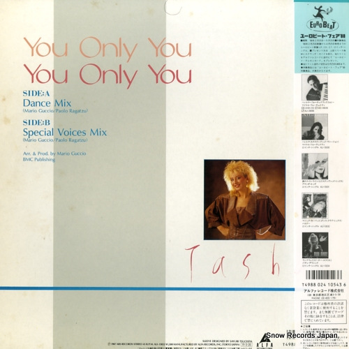 TASHA you only you ALI-13033