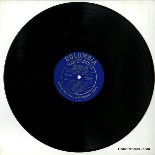 DE PAUR, LEONARD latin american songs / a choral concert ML4144