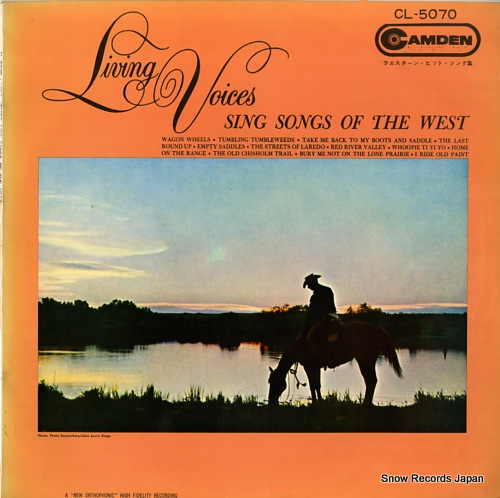 LIVING VOICES living voices sing songs of the west CL5070