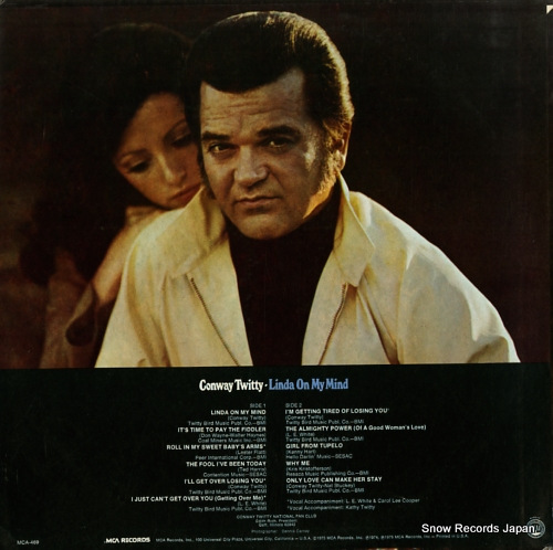 TWITTY, CONWAY linda on my mind MCA-469