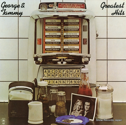 JONES, GEORGE, AND TAMMY WYNETTE greatest hits AL34716