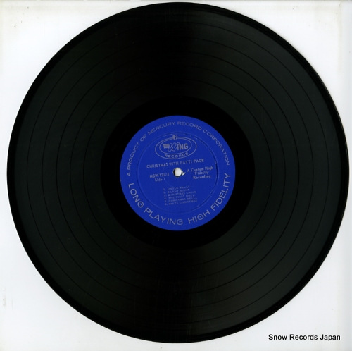 PAGE, PATTI christmas with patti page MGW-12174