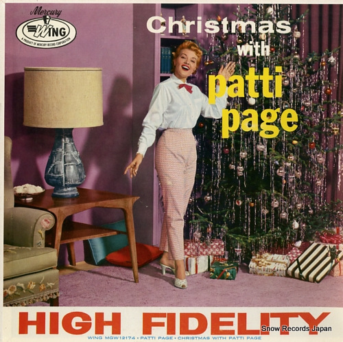 PAGE, PATTI christmas with patti page MGW-12174