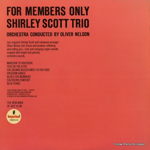 SCOTT, SHIRLEY for members only AS-51